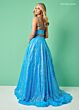 Rachel Allan 70130 Strappy Back A-Line Side Pocket Dress