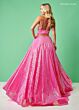 Rachel Allan 70130 Strappy Back A-Line Side Pocket Dress