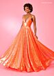 Rachel Allan 70130 Strappy Back A-Line Side Pocket Dress