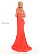 Rachel Allan 70153 One-Shoulder Side Cutout Dress