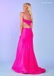 Rachel Allan 70153 One-Shoulder Side Cutout Dress