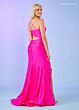 Rachel Allan 70153 One-Shoulder Side Cutout Dress