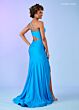 Rachel Allan 70153 One-Shoulder Side Cutout Dress