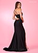 Rachel Allan 70153 One-Shoulder Side Cutout Dress