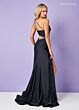 Rachel Allan 70153 One-Shoulder Side Cutout Dress