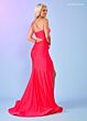 Rachel Allan 70153 One-Shoulder Side Cutout Dress