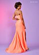 Rachel Allan 70153 One-Shoulder Side Cutout Dress