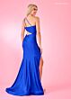 Rachel Allan 70153 One-Shoulder Side Cutout Dress