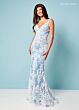 Rachel Allan 70277 Strappy Back Slim-Flare Dress