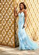 Rachel Allan 70278 V-Neck Spaghetti Strap Dress