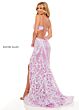 Rachel Allan 70279 Lace-Up Open Back Sequin Dress