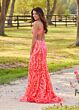 Rachel Allan 70279 Lace-Up Open Back Sequin Dress