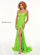 Rachel Allan 70279 Lace-Up Open Back Sequin Dress
