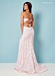 Rachel Allan 70279 Lace-Up Open Back Sequin Dress