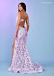 Rachel Allan 70279 Lace-Up Open Back Sequin Dress