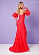 Rachel Allan 70282 Sweetheart Neck With Illusion Gloves Dress