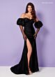 Rachel Allan 70282 Sweetheart Neck With Illusion Gloves Dress