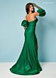Rachel Allan 70282 Sweetheart Neck With Illusion Gloves Dress