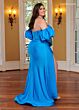 Rachel Allan 70282 Sweetheart Neck With Illusion Gloves Dress