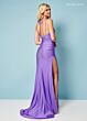 Rachel Allan 70289 Tassel-Tie Back Ruched Dress