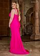 Rachel Allan 70289 Tassel-Tie Back Ruched Dress