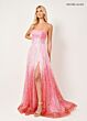 Rachel Allan 70292 Scoop Neck A-Line Dress