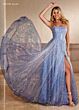 Rachel Allan 70292 Scoop Neck A-Line Dress