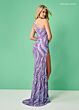 Rachel Allan 70294 Cutout Sleeve High Slit Dress