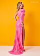 Rachel Allan 70299 One-Shoulder Puff Sleeve Dress