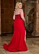 Rachel Allan 70305 Strapless Scoop Neck Ruched Skirt Dress