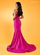 Rachel Allan 70305 Strapless Scoop Neck Ruched Skirt Dress