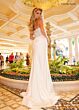 Rachel Allan 70305 Strapless Scoop Neck Ruched Skirt Dress