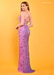 Rachel Allan 70316 Sweetheart Neck Strappy Lace-Up Dress