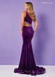 Rachel Allan 70329 One-Shoulder Trumpet-Style Dress
