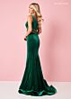 Rachel Allan 70329 One-Shoulder Trumpet-Style Dress