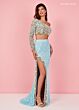 Powder Blue/Gold