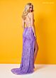 Rachel Allan 70336 Lace-Up Back Embellished Dress
