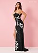 Rachel Allan 70346 One-Shoulder Neck Cutout Back Dress