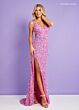 Rachel Allan 70348 V-Neck Cutout Dress