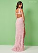 Rachel Allan 70348 V-Neck Cutout Dress