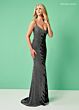Rachel Allan 70365 Spaghetti Straps Lace-Up Open Back Dress