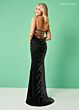 Rachel Allan 70365 Spaghetti Straps Lace-Up Open Back Dress