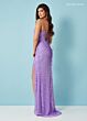 Rachel Allan 70381 V-Neck Spaghetti Strap Dress