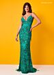 Rachel Allan 70382 Lace-Up Back Sweetheart Neck Dress