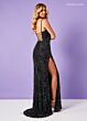 Rachel Allan 70382 Lace-Up Back Sweetheart Neck Dress
