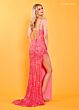 Rachel Allan 70382 Lace-Up Back Sweetheart Neck Dress