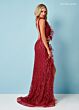 Rachel Allan 70402 One-Shoulder Sweetheart Neck Dress