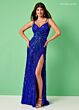 Rachel Allan 70409 Sweetheart Neck Bow-Tie Strap Dress
