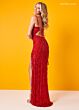 Rachel Allan 70409 Sweetheart Neck Bow-Tie Strap Dress
