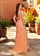Rachel Allan 70424 Scoop Neck High Slit Sequin Dress